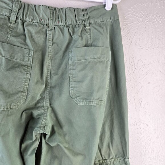 BDG Cargo Carpenter Pant Womens Sz 4 Green Utility Baggy Relaxed Wide Leg Skater - Picture 12 of 13